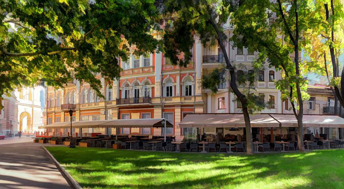 Palais Royal in Odessa